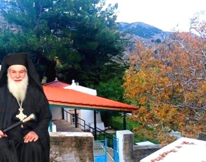 Ο Γέροντας Ιωαννίκιος Ανδρουλάκης και το Ξωκλήσι του Τιμίου Προδρόμου με το Αγίασμα
